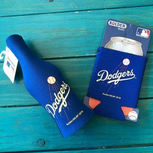 Kolder LOS ANGELES DODGERS Bottle and Can Suit Insulators ~ New